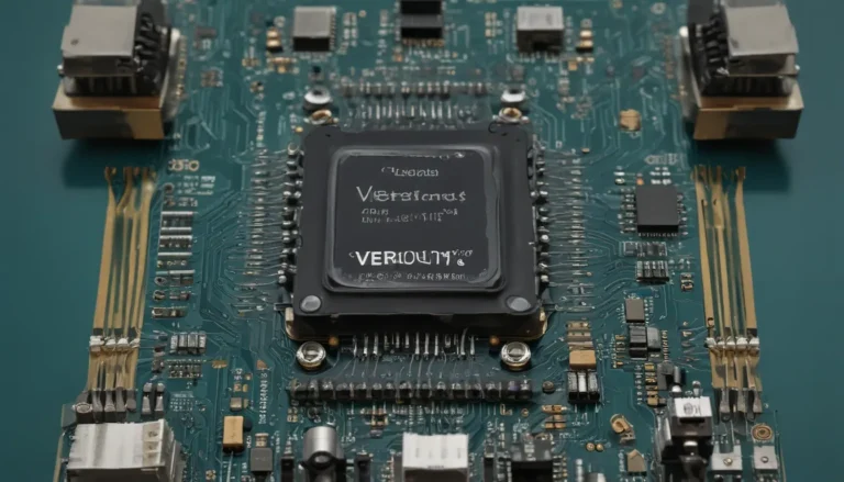 Unlocking the Power of Verilog: A Comprehensive Guide for Hardware Designers