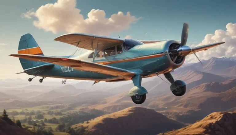 Discovering the Wonders of Single Engine Planes: 20 Fascinating Insights