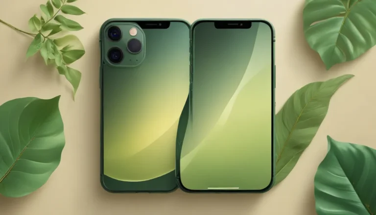 The Green iPhone 13: A Stylish and Sustainable Choice for Tech Enthusiasts